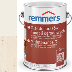 Remmers PFLEGE-OL olej do tarasów deski tarasowej RAL 9010 BIAŁY 2,5L