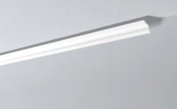 LISTWY PRZYSUFITOWE Białe NOMASTYL A2 50x50mm