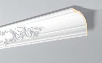 LISTWA PRZYSUFITOWA BIAŁA ARSTYL Z41 175 x 170 mm