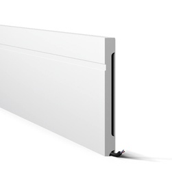 NOEL MARQUET Listwa przypodłogowa WODODPORNA WALLSTYL FD20 Biała 2m