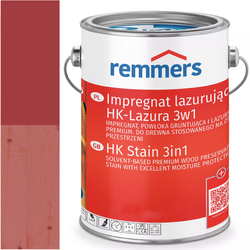 Remmers HK-Lasur Lazura Ochronna do drewna RAL 3000 CZERWONY OGNISTY 10L