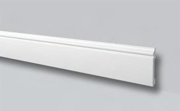 LISTWA PRZYPODŁOGOWA BIAŁA WALLSTYL FL2 120x 15mm