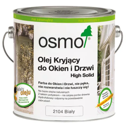 OSMO Olej Kryjący do OKIEN i DRZWI BIAŁY 2104 0,125L