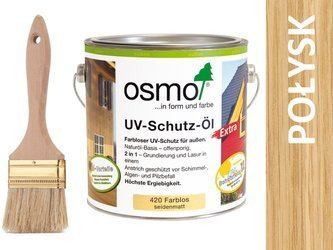 OSMO Olej Ochronny UV Bezbarwny POŁYSK 410 25L