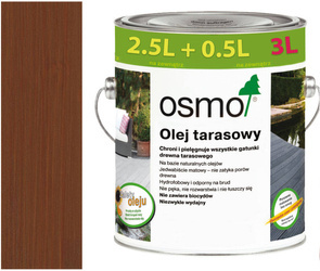 OSMO Olej do Tarasów deski tarasowej 016 BANGKIRAI 2,5L + 0,5L = 3L