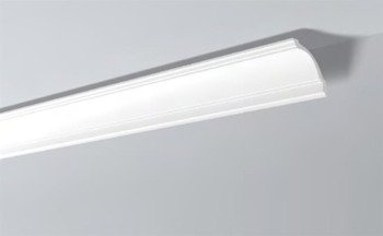 LISTWY PRZYSUFITOWE Białe NOMASTYL GP 100x100mm