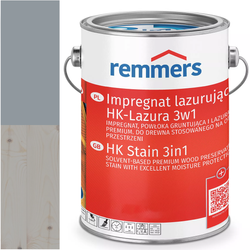 Remmers HK-Lasur Lazura Ochronna do drewna RAL 7001 SZARY SREBRNY 10L