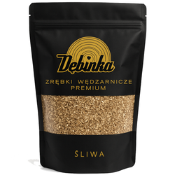 Zrębki Wędzarnicze ŚLIWA PREMIUM 2L super suche, selekcjonowane do wędzenia