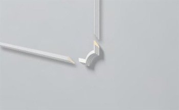 NAROŻNIKI ŚCIENNE BIAŁE ARSTYL SP3-3 80 x 80mm