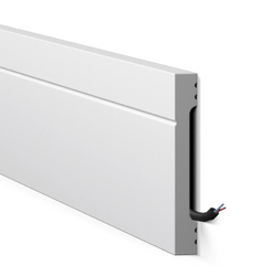 NOEL MARQUET Listwa przypodłogowa WODODPORNA WALLSTYL FD2 Biała 2m