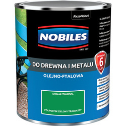 NOBILES Farba olejna ftalowa Ftalonal ZIELONA TRAWIASTA 0,7L