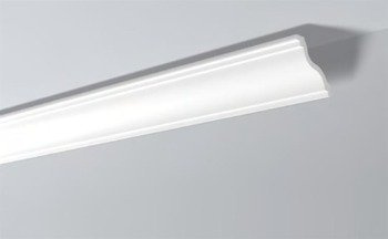 LISTWY PRZYSUFITOWE Białe NOMASTYL SL 100x100mm