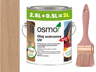 OSMO Olej Ochronny UV KOLOR Surowe Drewno 429 2,5L + 0,5L = 3L