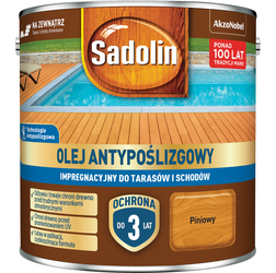 Sadolin Olej do Tarasów Tarasu Antypoślizgowy 12m2/L Pinia Piniowy 2,5L