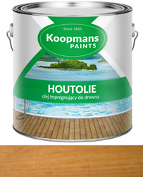 Olej impregnujący do drewna tarasu Koopmans HOUTOLIE 112 DĄB PORTUGAL 0.75L