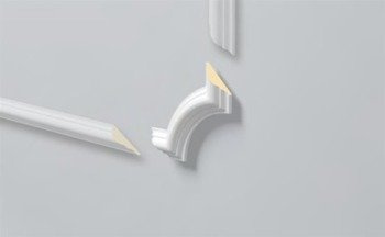 NAROŻNIKI ŚCIENNE BIAŁY 4szt ARSTYL Z103 145x145mm