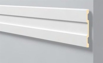 LISTWA ŚCIENNA BIAŁA ARSTYL Z60 210 x 20 mm