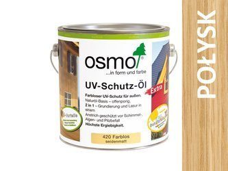 OSMO Olej Ochronny UV Bezbarwny POŁYSK 410 125ml
