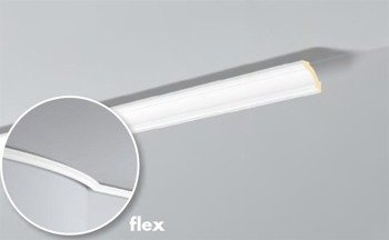 LISTWA PRZYSUFITOWA BIAŁA ARSTYL Z1240 40 x 40 mm