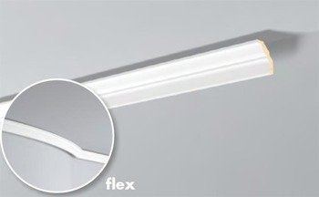 LISTWA PRZYSUFITOWA BIAŁA ARSTYL Z18 60 x 50 mm