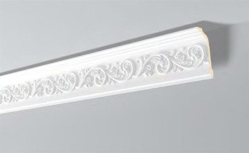 LISTWA PRZYSUFITOWA BIAŁA ARSTYL Z11 150 x 70 mm