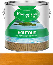 Olej impregnujący do drewna tarasu Koopmans HOUTOLIE 104 DĄB KRÓLEWS 0.75 L