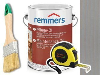Remmers Pflege-Ol olej do tarasu SZARY WODNY 2,5L