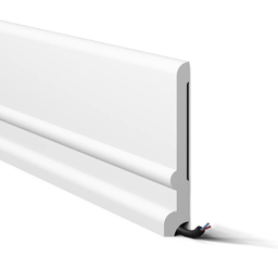 NOEL MARQUET Listwa przypodłogowa WODODPORNA WALLSTYL FD21 Biała 2m