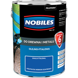 NOBILES Farba olejna ftalowa Ftalonal NIEBIESKA SZAFIROWA 5L