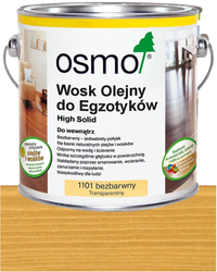 OSMO Wosk Olejny do Egzotyków Drewna Egzotycznego BEZBARWNY 1101 0,75L