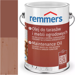 Remmers PFLEGE-OL olej do tarasów deski tarasowej RAL 8004 BRĄZ CEGŁA 2,5L