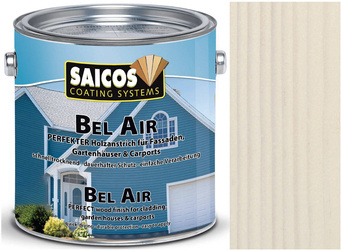 SAICOS farba ogrodu elewacji BIAŁY 720009 0,75L