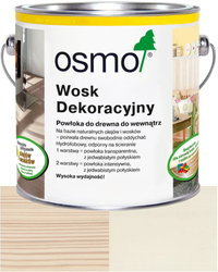 OSMO Wosk Dekoracyjny Intensywny  JEDWAB 3172 0,125L