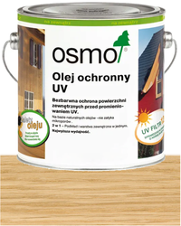 OSMO Olej Ochronny UV BEZBARWNY JEDWABISTY POŁYSK  420 EXTRA 2,5L