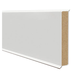 LISTWA PODŁOGOWA DOLLKEN CUBU FLEX 1013 BIAŁA 80MM