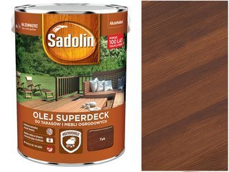 Sadolin SUPERDECK olej do tarasu Tek 2,5L