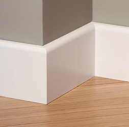 LAGRUS Listwa przypodłogowa WILGOCIOODPORNA STANDARD 150 Plus BIAŁA 2,44m