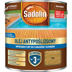 Sadolin Olej do Tarasów Tarasu Antypoślizgowy 12m2/L Dąb Dębowy 4,5L