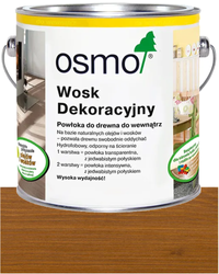 OSMO Wosk Dekoracyjny Transparentny BEZBARWNY KONIAK 3143 0,005L PRÓBKA