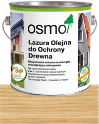 OSMO Lazura Olejna Olej Lazurowy do DREWNA 701 BEZBARWNA MATOWA 2,5L