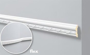 LISTWA ŚCIENNA BIAŁA ARSTYL Z30 80 x 20 mm