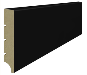 LAGRUS Listwa przypodłogowa WILGOCIOODPORNA STANDARD 100 Plus CZARNA 2,44