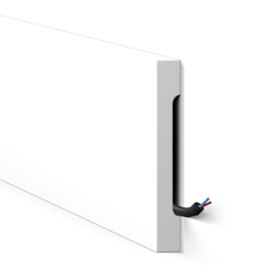 NOEL MARQUET Listwa przypodłogowa WODODPORNA WALLSTYL FD2S Biała 2m