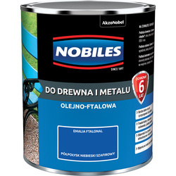 NOBILES Farba olejna ftalowa Ftalonal NIEBIESKA SZAFIROWA 0,7L