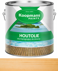 Olej impregnujący do drewna tarasu Koopmans HOUTOLIE 101 SOSNA LIMBA 2.5L