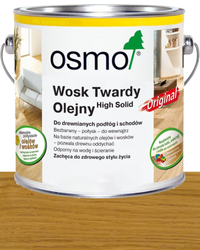 OSMO 3011 wosk twardy olejny ORGINAL Podłogi Meble Zabawki 0,375L POŁYSK