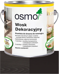 OSMO Wosk Dekoracyjny Intensywny  CZARNY 3169 0,125L