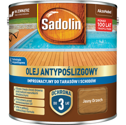 Sadolin Olej do Tarasów Tarasu Antypoślizgowy 12m2/L Orzech Jasny 2,5L