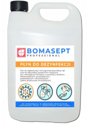 POLSKI PŁYN do DEZYNFEKCJI powierzchni podłóg BOMASEPT PROFESSIONAL 5L