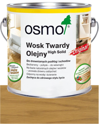 OSMO 3065 wosk twardy olejny ORGINAL Podłogi Meble 10L PÓŁMAT